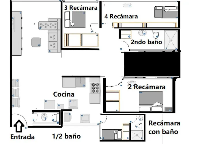 Mexicanissima 4br, 4 To 11 Guests In Coyoacan * Mexico City