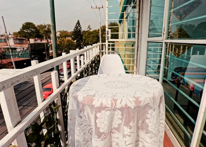 Mexicanissima 4br, 4 To 11 Guests In Coyoacan Apartment