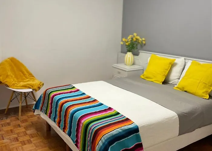 Mexicanissima 4br, 4 To 11 Guests In Coyoacan