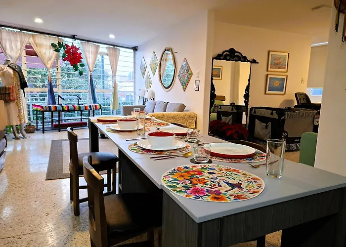 Mexicanissima 4br, 4 To 11 Guests In Coyoacan Apartment *